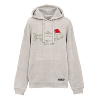 Coho Ho Christmas Salmon Nantucket Hoodie