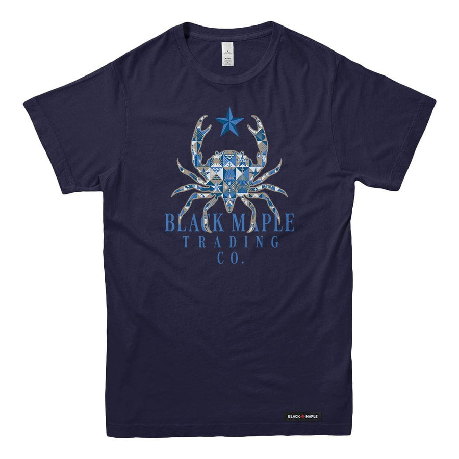 Crab Patchwork T-shirt