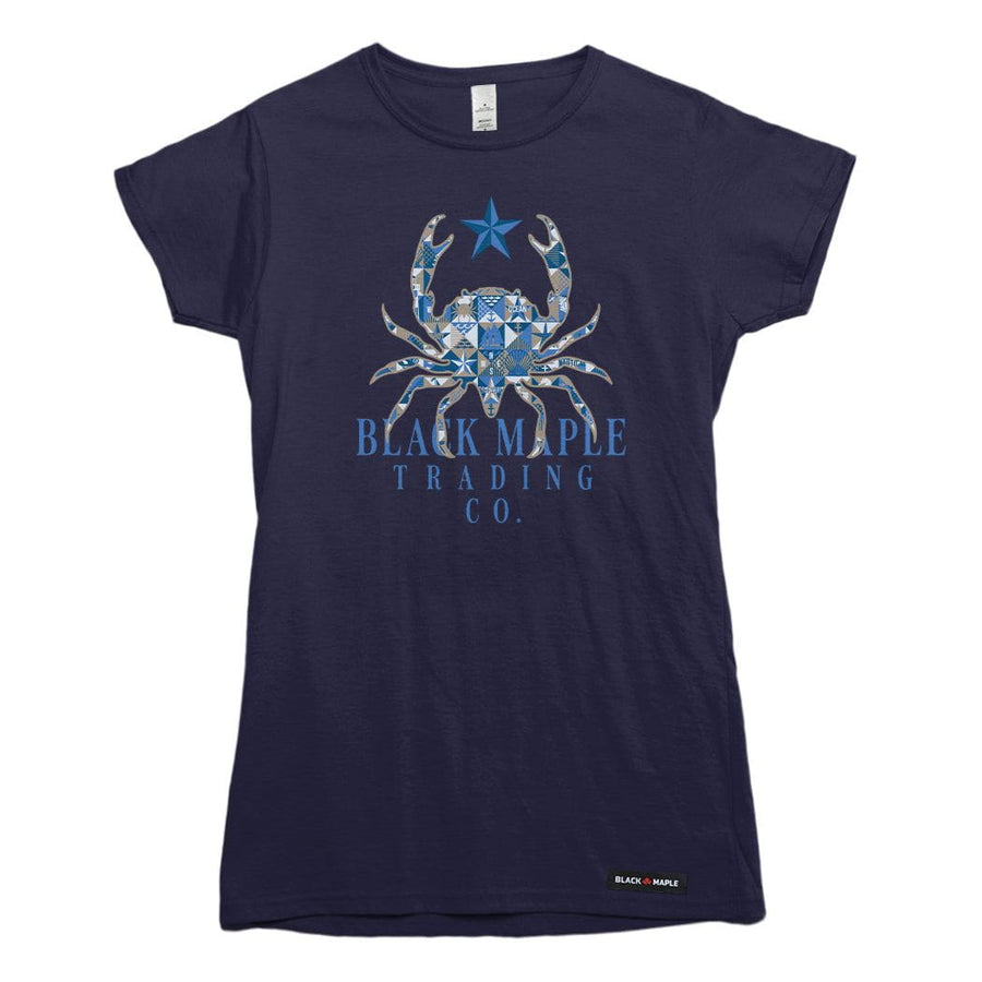 Crab Patchwork T-shirt
