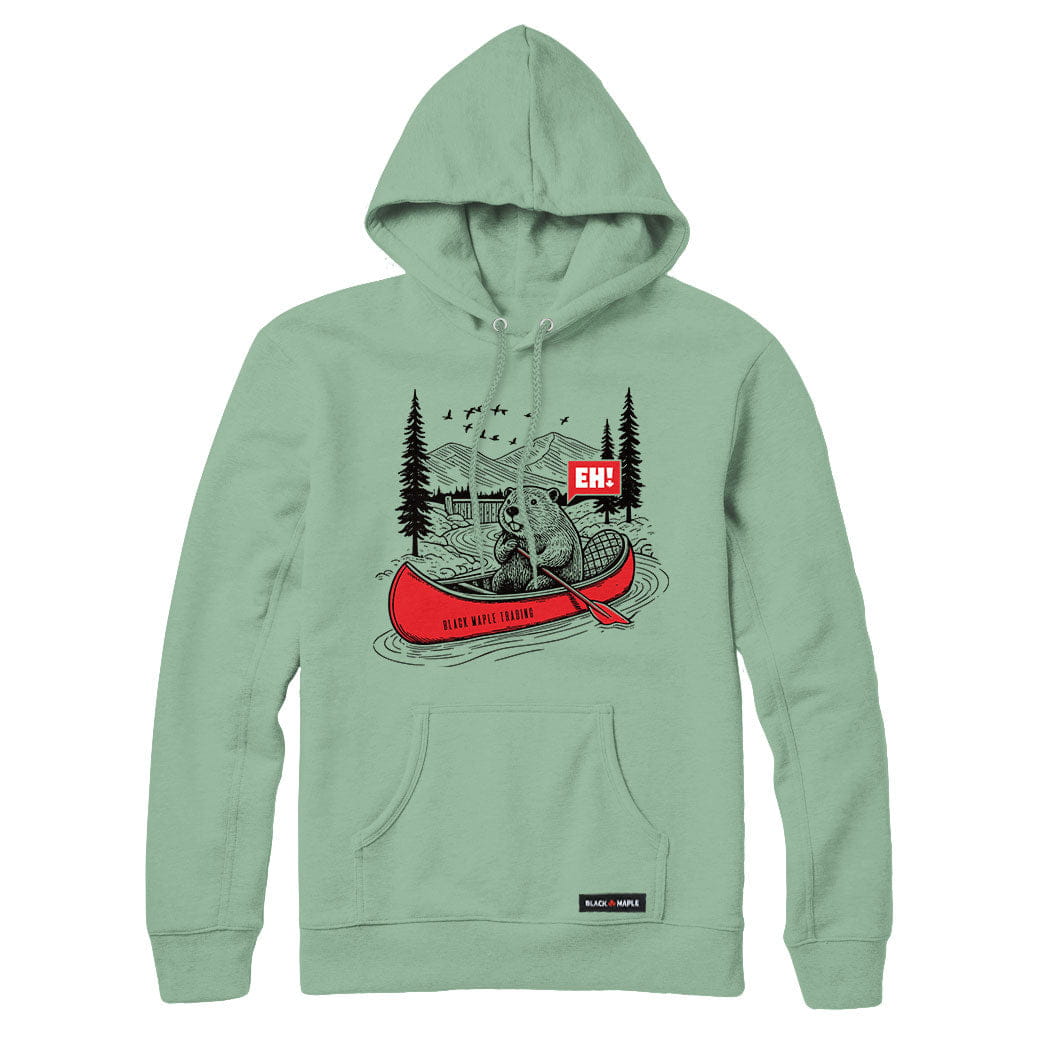 Eh! Beaver Canoe Sweatshirt or Hoodie