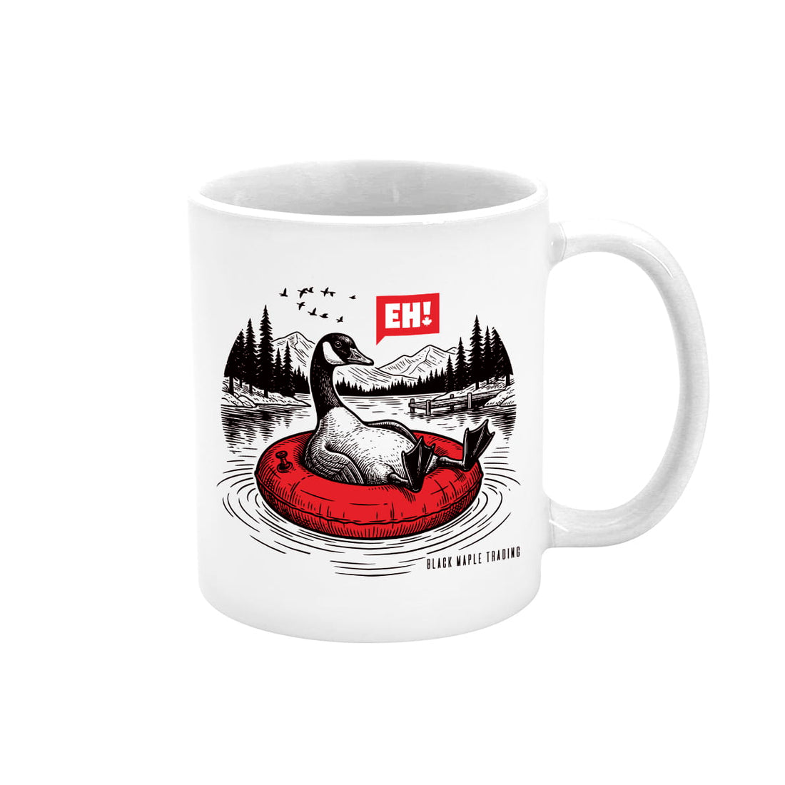 Eh! Canada Goose Lake Relaxing 11 oz mug