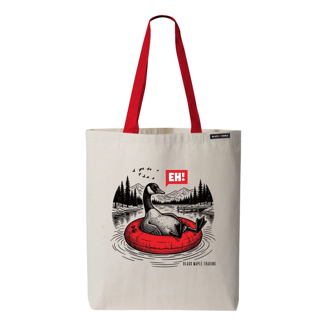 Eh! Canada Goose Lake Relaxing Tote Bag