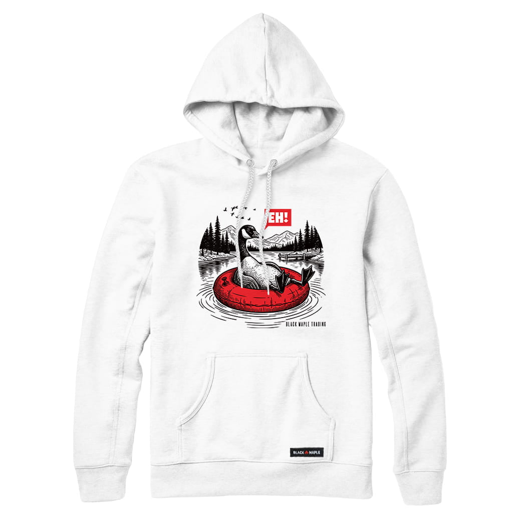 Eh! Canada Goose Lake Relaxing Sweatshirt or Hoodie