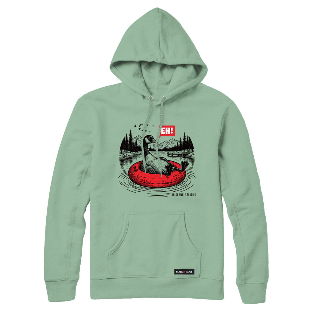 Eh! Canada Goose Lake Relaxing Sweatshirt or Hoodie