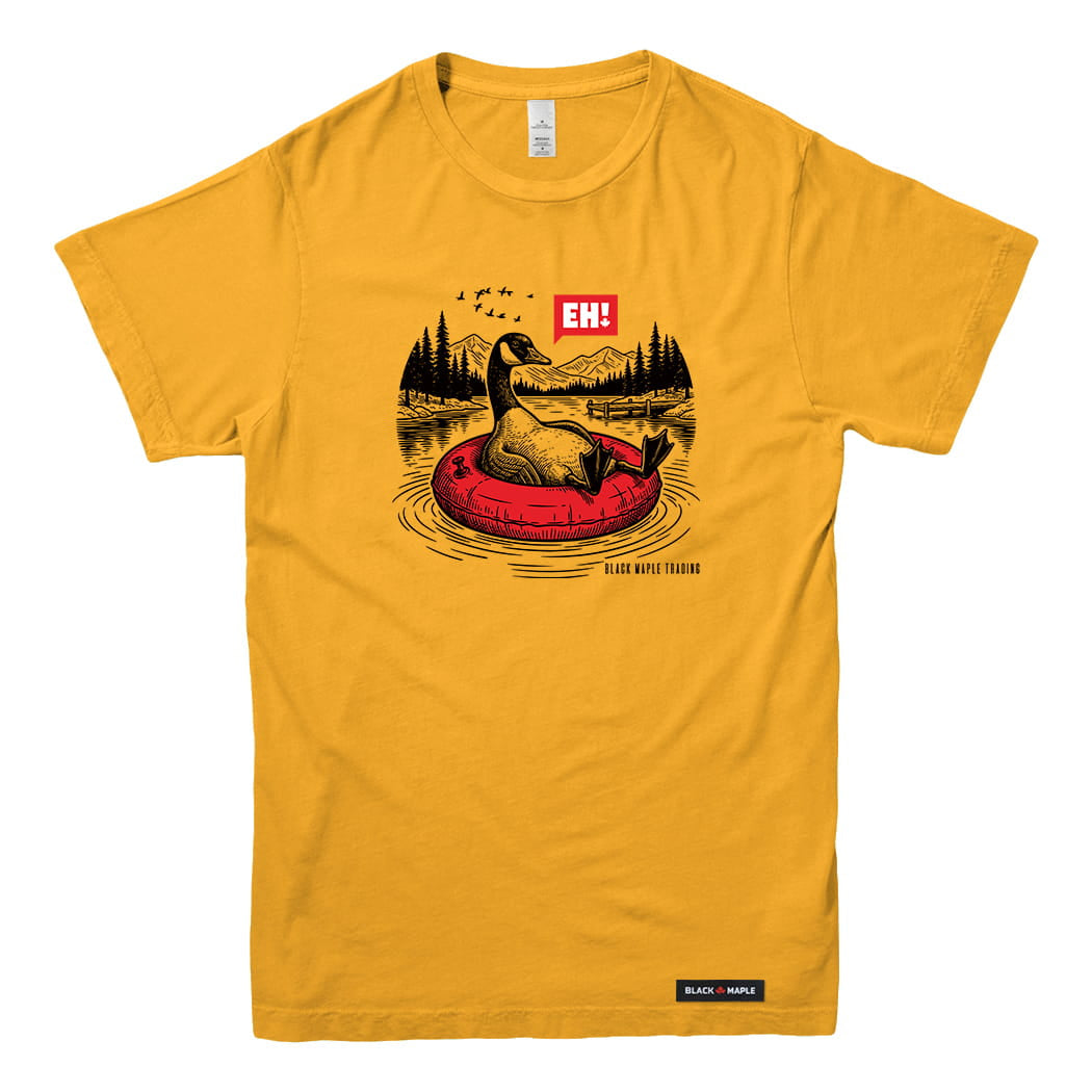 Eh! Canada Goose Lake Relaxing T-shirt