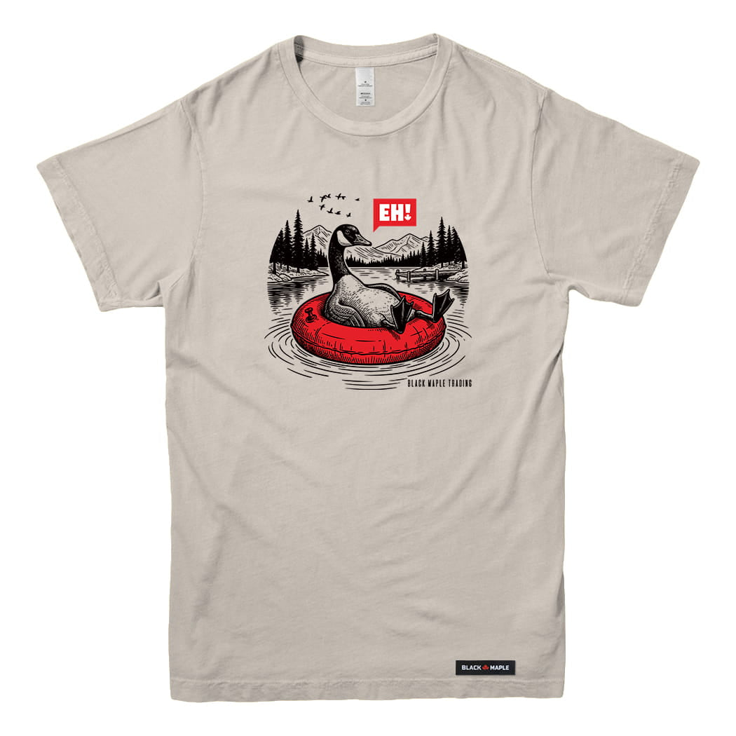 Eh! Canada Goose Lake Relaxing T-shirt