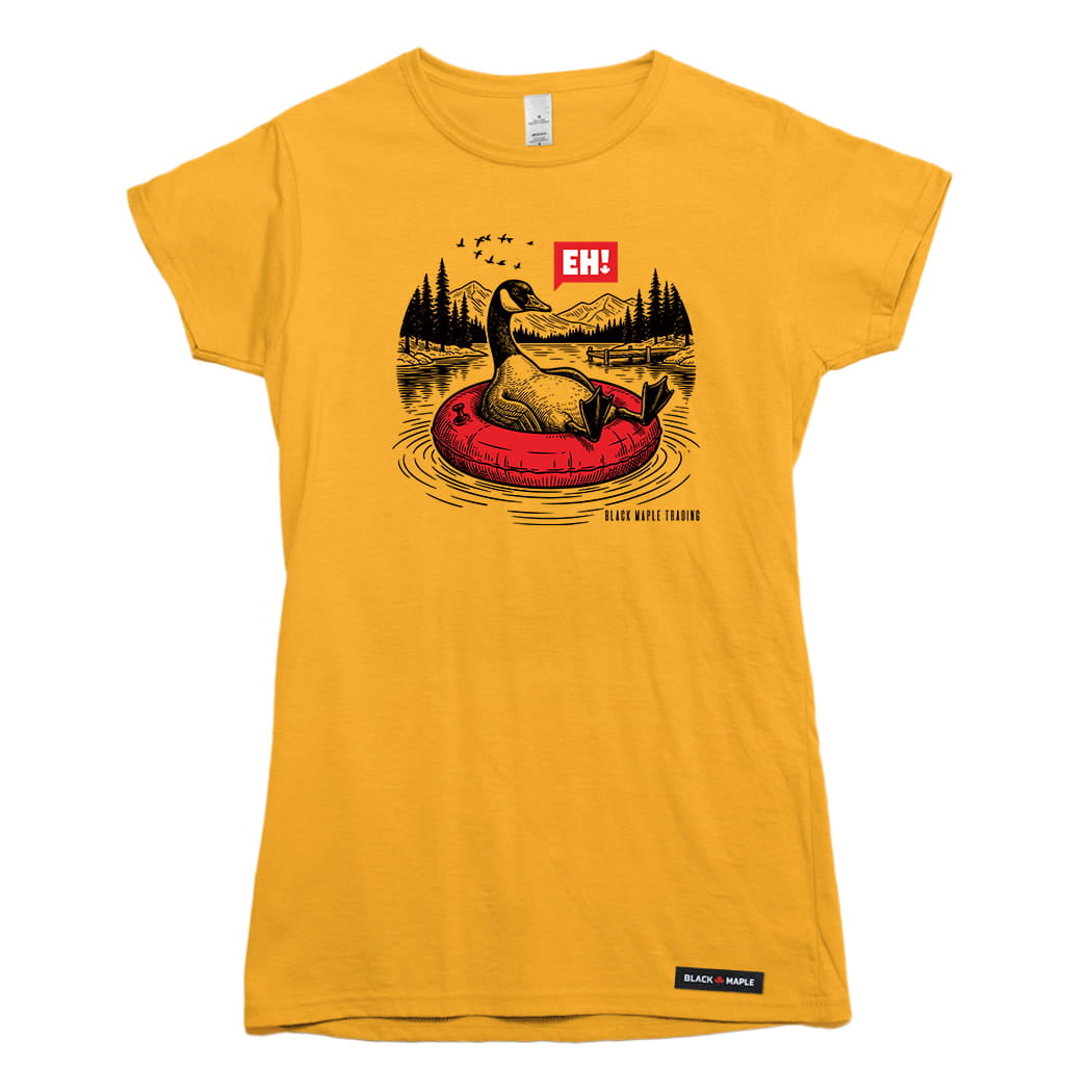 Eh! Canada Goose Lake Relaxing T-shirt