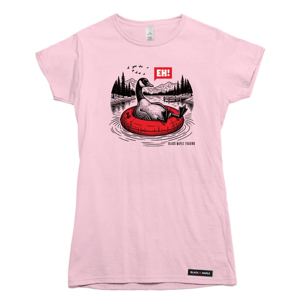 Eh! Canada Goose Lake Relaxing T-shirt