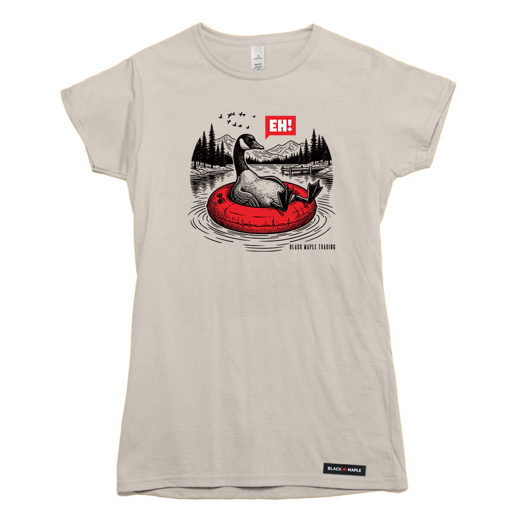 Eh! Canada Goose Lake Relaxing T-shirt
