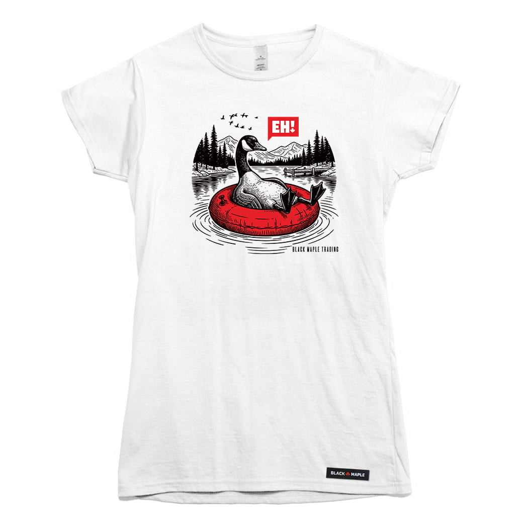Eh! Canada Goose Lake Relaxing T-shirt