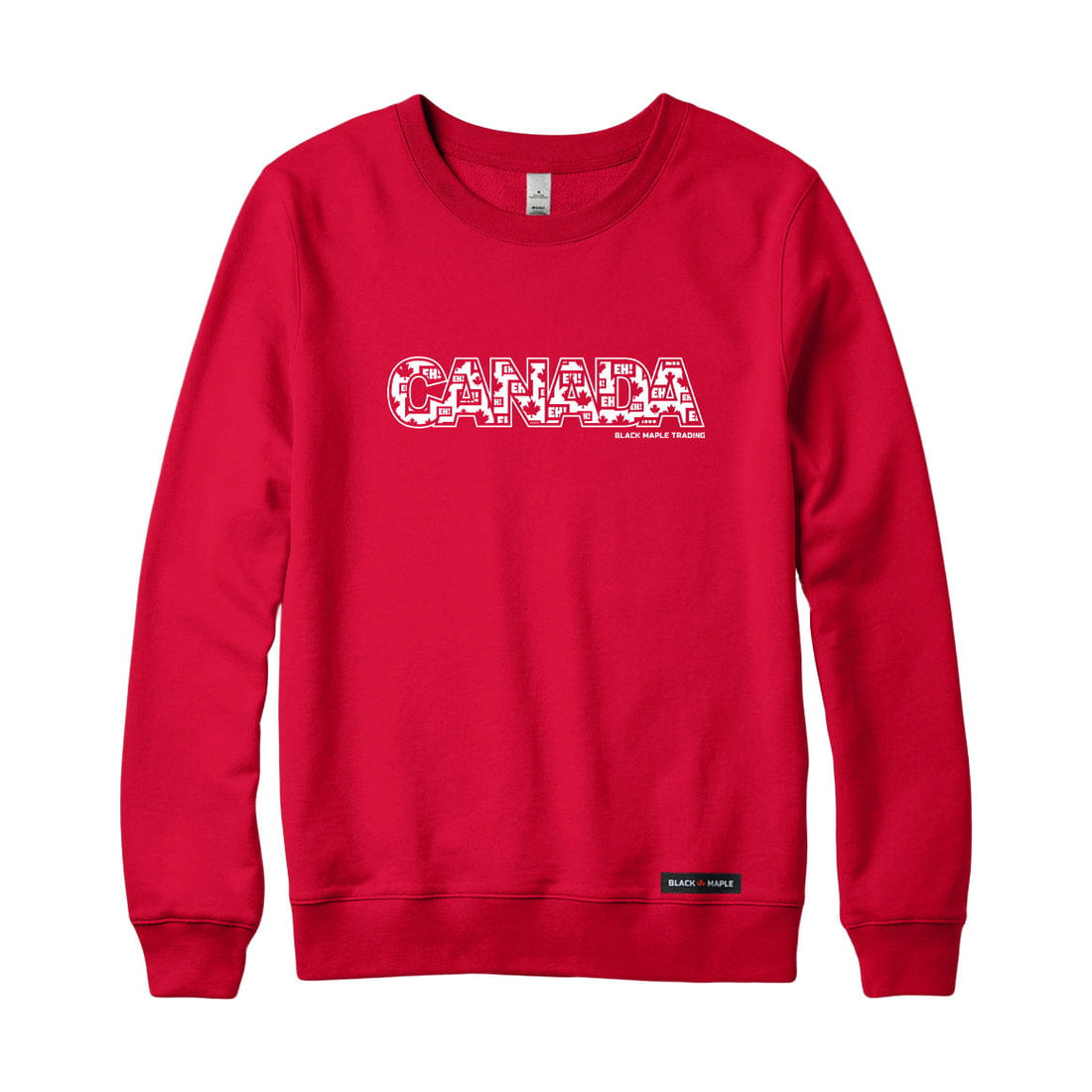 Eh! Canada Pattern Sweatshirt or Hoodie