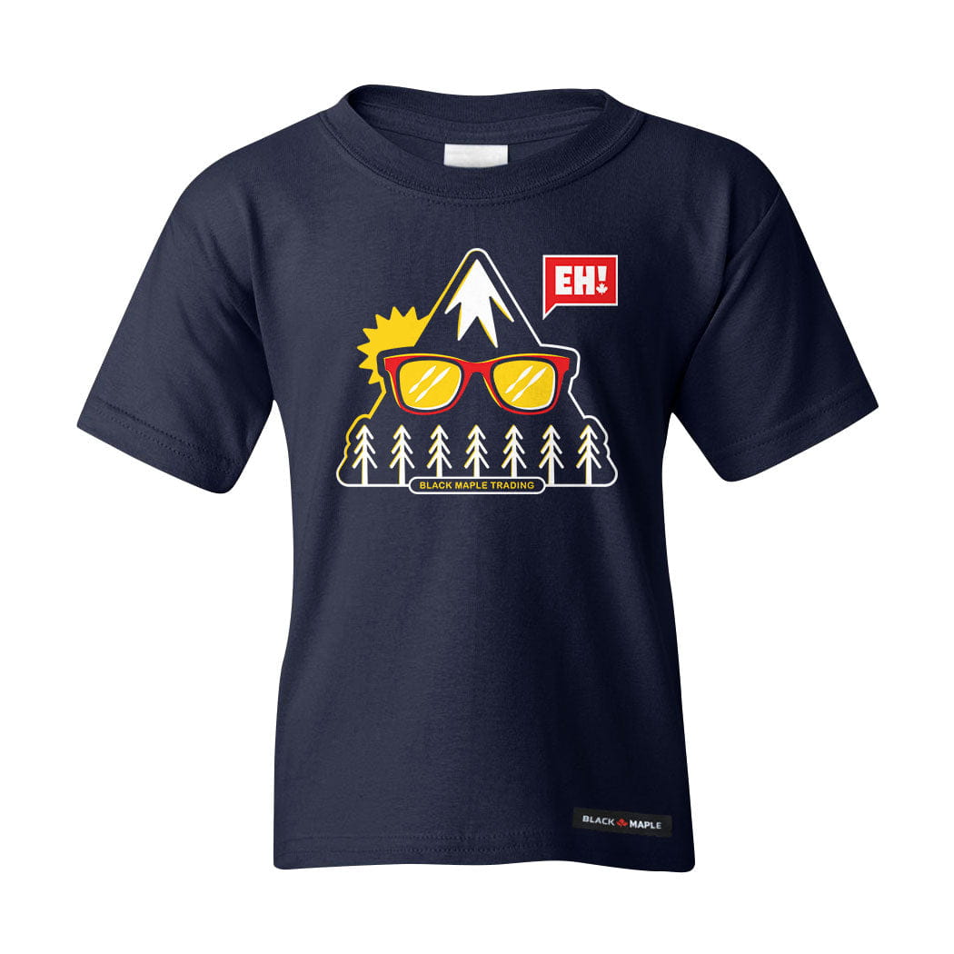 Eh! Canadian Mountain Kids T-shirt