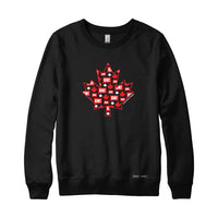 Eh! Maple Leaf Pattern Sweatshirt or Hoodie