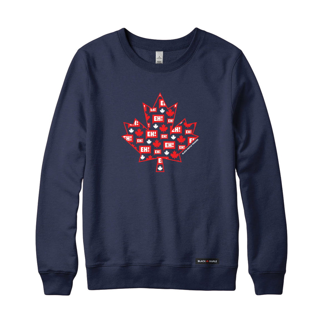 Eh! Maple Leaf Pattern Sweatshirt or Hoodie