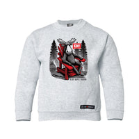 Eh! Moose and Muskoka Chair Logo Kids Sweatshirt or Hoodie