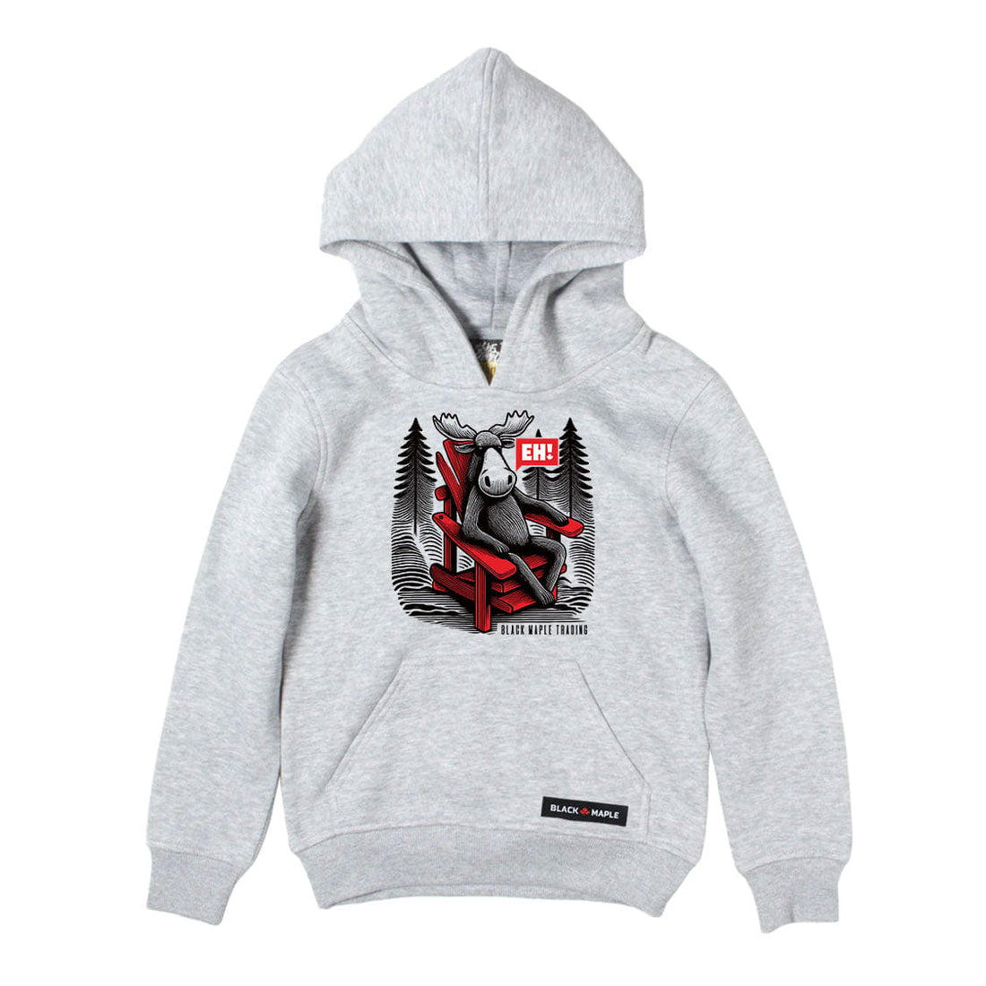 Eh! Moose and Muskoka Chair Logo Kids Sweatshirt or Hoodie