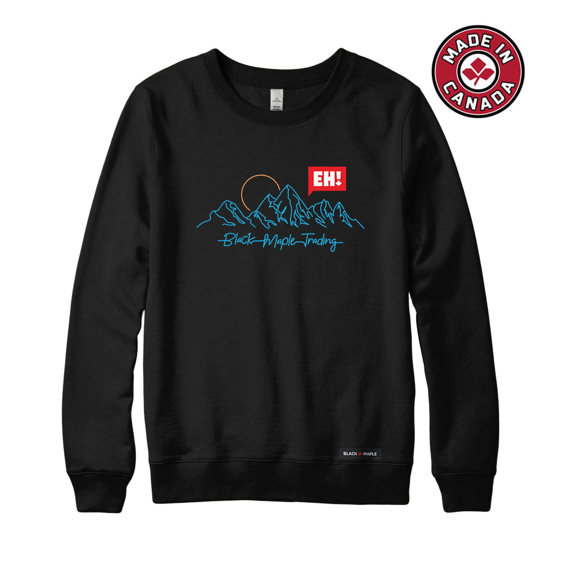 Eh! Mountain Sunset Sweatshirt or Hoodie