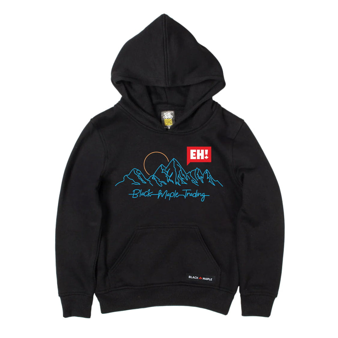 Eh! Mountain Sunset Kids Sweatshirt or Hoodie