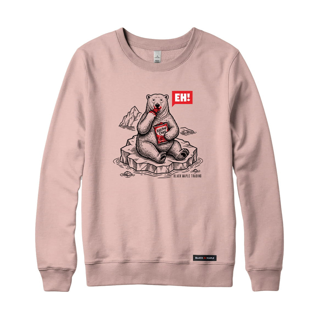 Eh! Polar Bear Ketchup Chips Sweatshirt or Hoodie