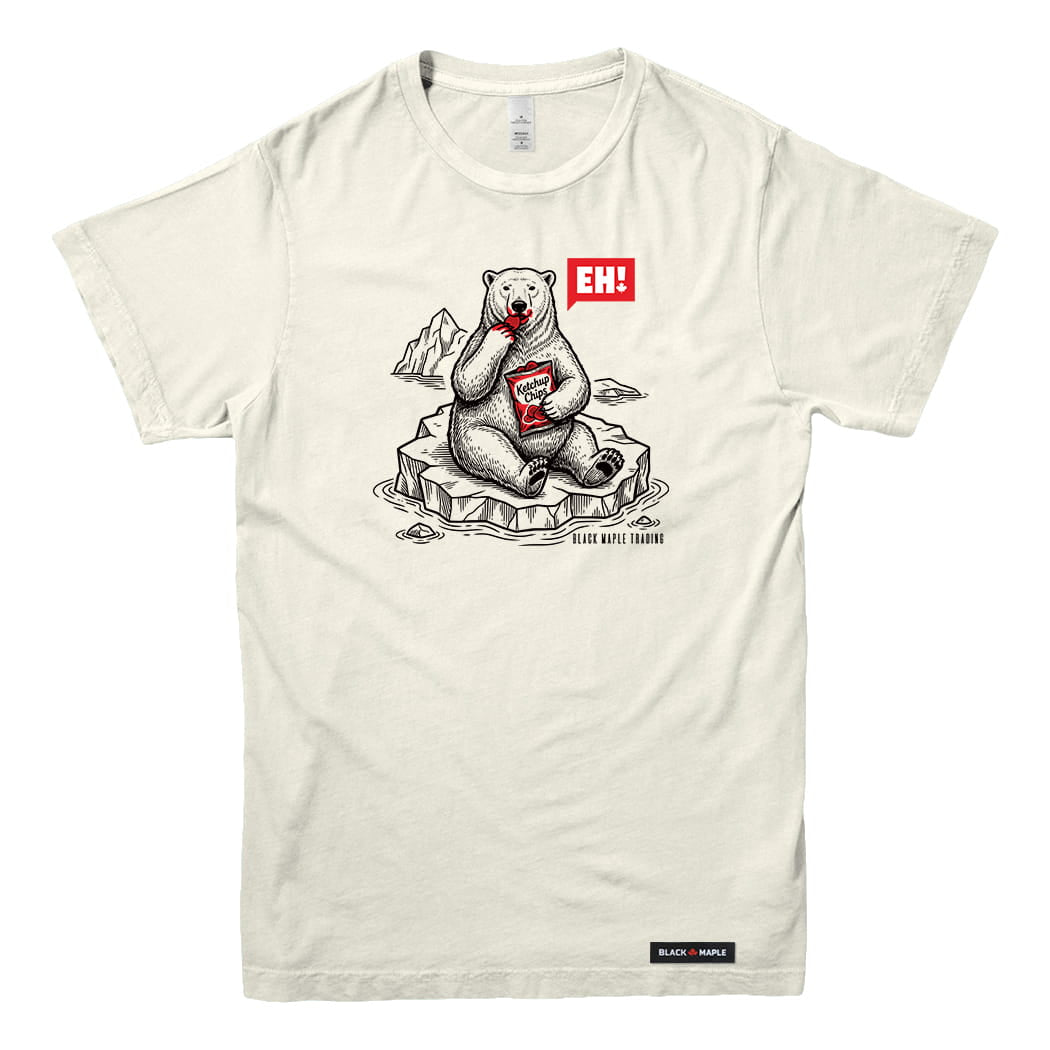 Eh! Polar Bear Ketchup Chips T-shirt