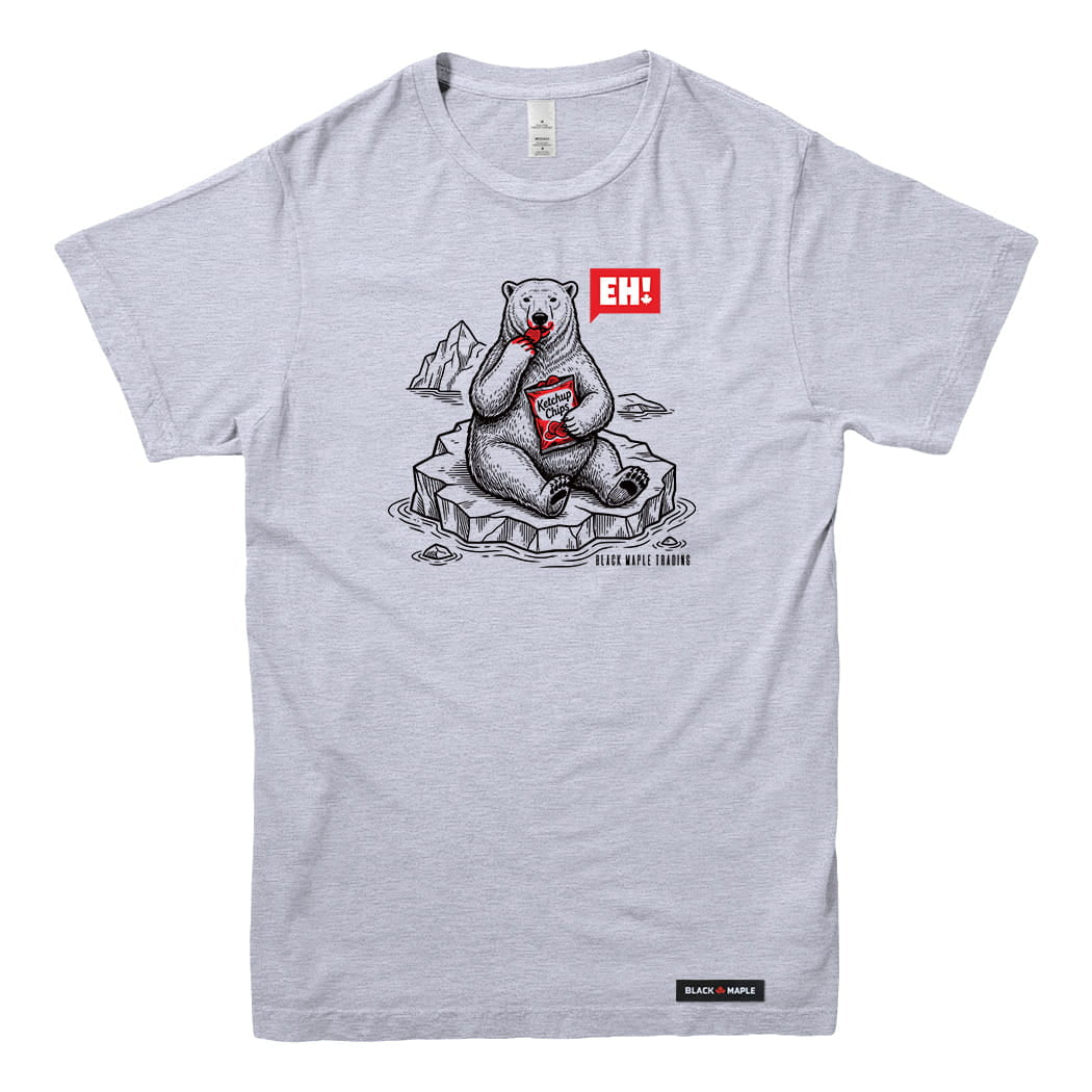 Eh! Polar Bear Ketchup Chips T-shirt