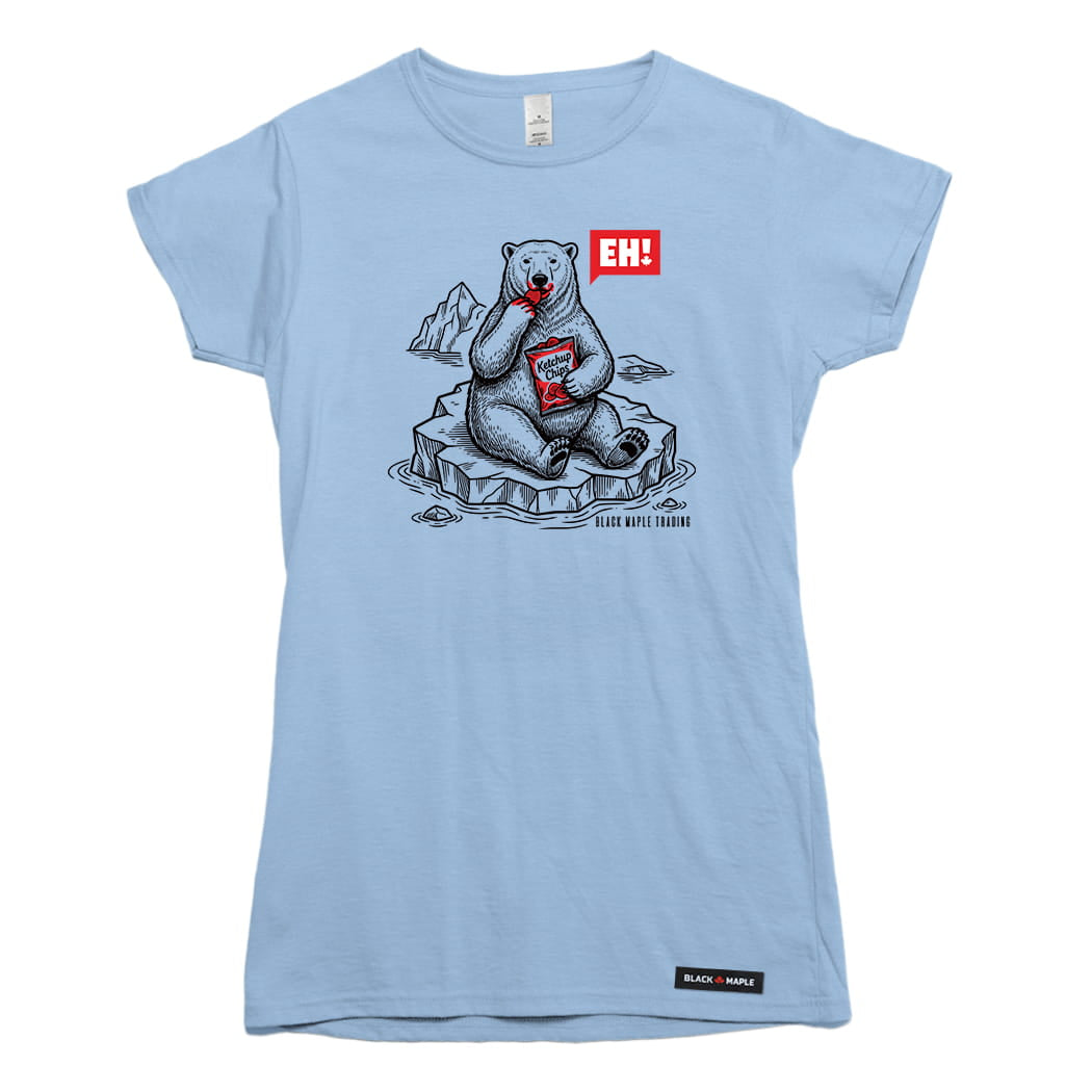 Eh! Polar Bear Ketchup Chips T-shirt