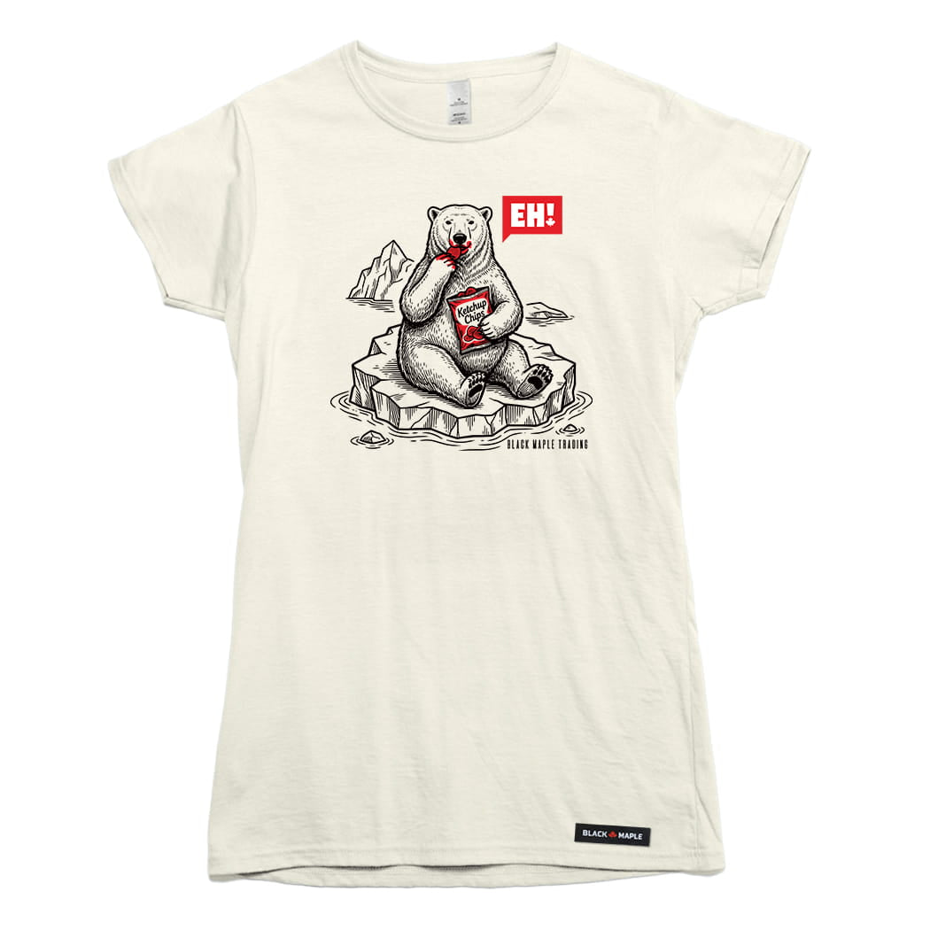 Eh! Polar Bear Ketchup Chips T-shirt