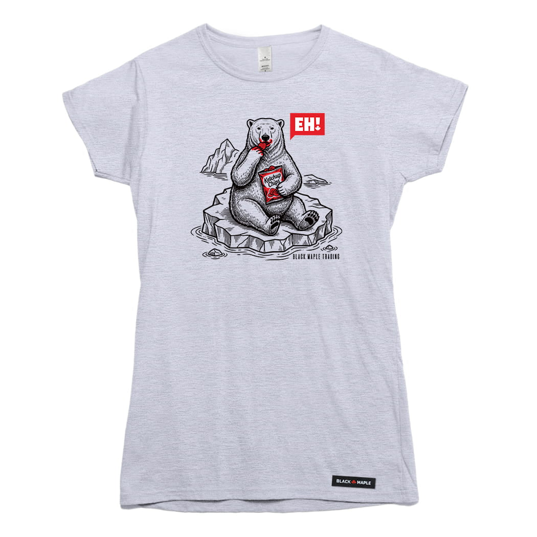 Eh! Polar Bear Ketchup Chips T-shirt