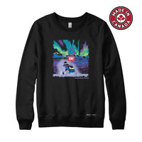 Eh! Snowmobile Northern Lights Sweatshirt or Hoodie