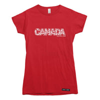 Eh! Canada Pattern T-shirt
