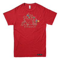 Gnawty List Christmas Beaver Mens T-shirt