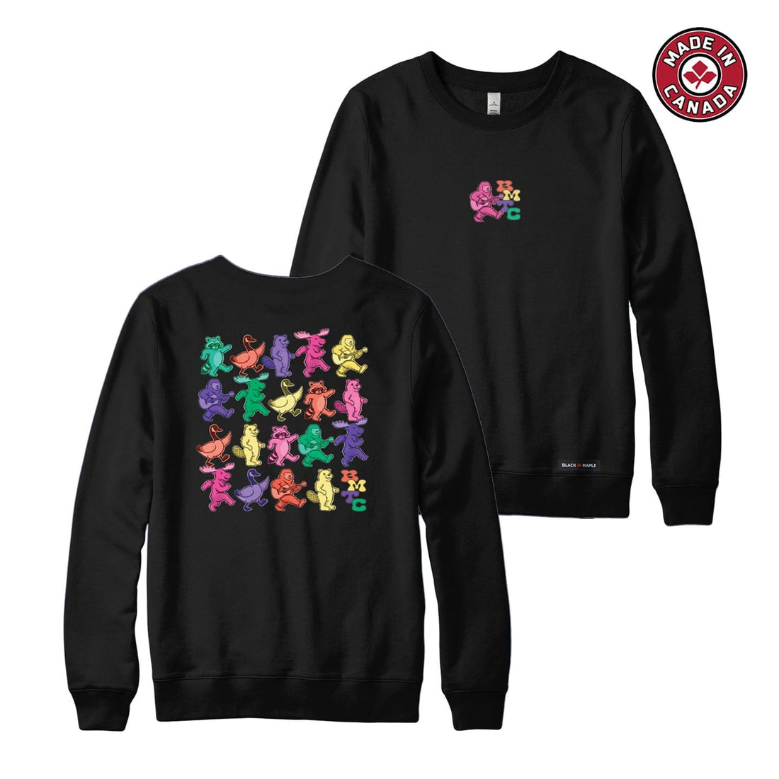 Grateful Friends Technicolour Sweatshirt or Hoodie