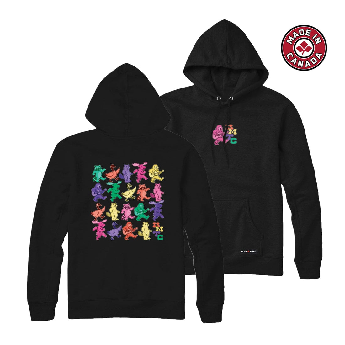Grateful Friends Technicolour Sweatshirt or Hoodie