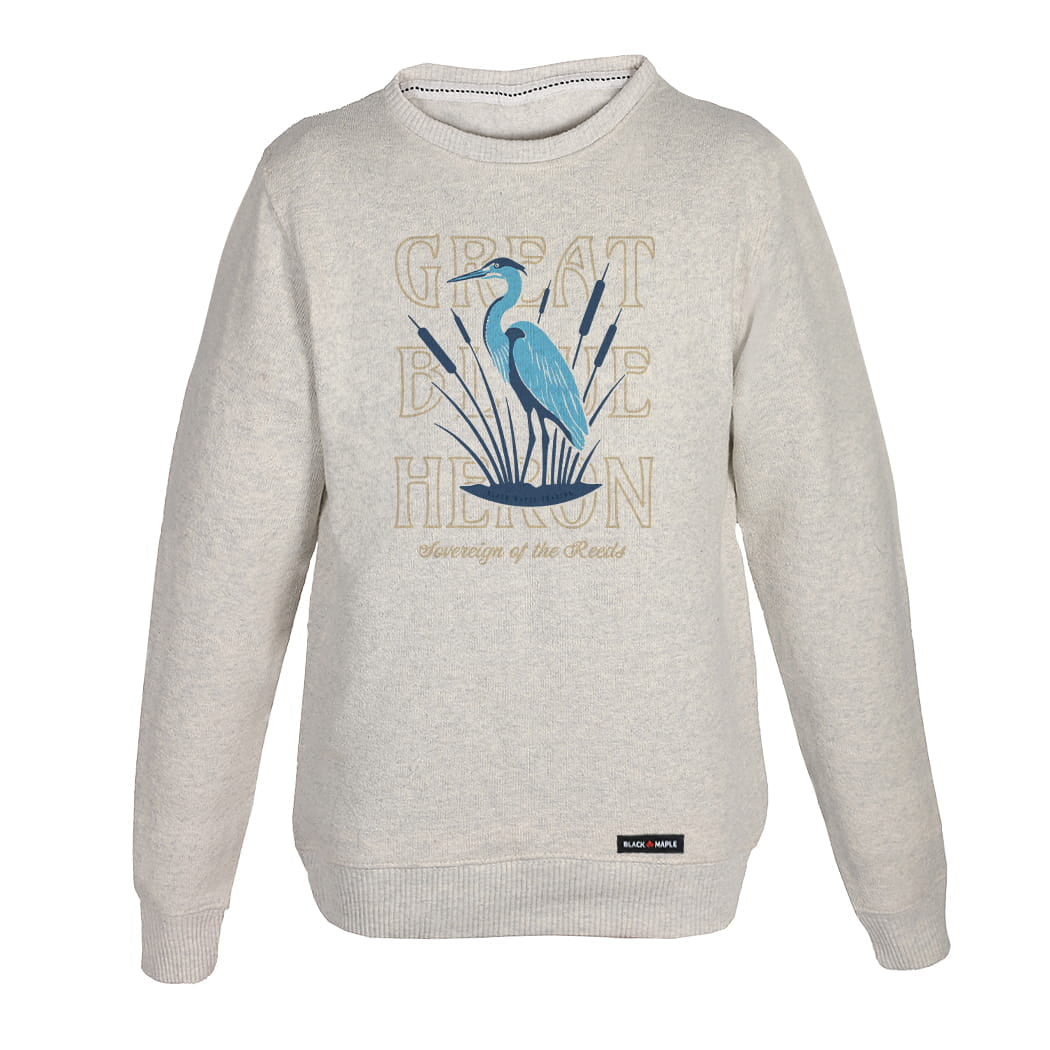 Great Blue Heron Nantucket Sweatshirt