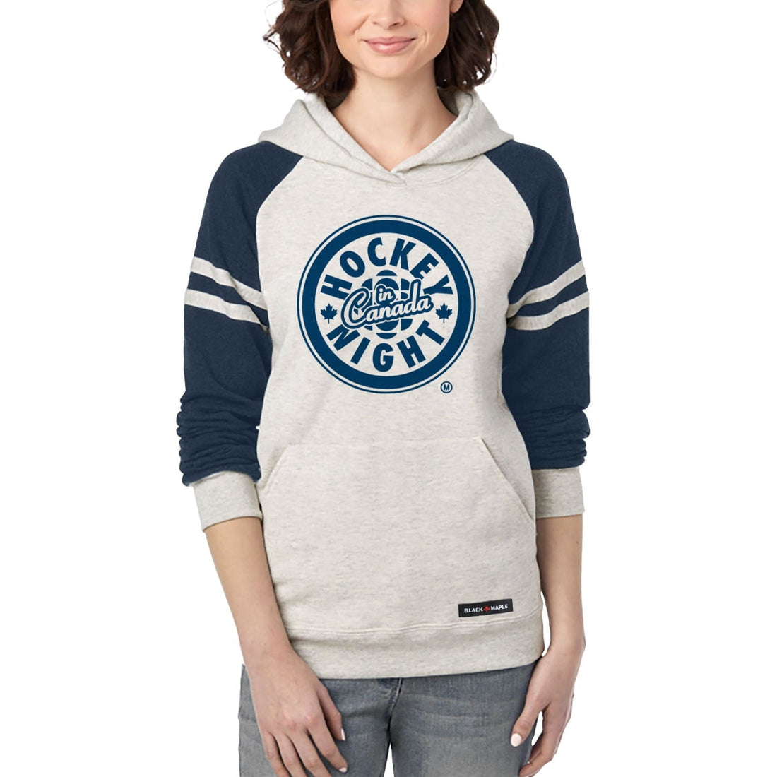 Hockey Night in Canada Monotone Logo Varsity Hoodie