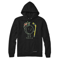 Hockey Puck-er up Christmas Mistletoe Hoodie