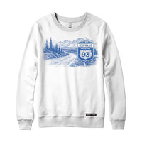Icefields Parkway Highway Western Road Trip Sweatshirt or Hoodie