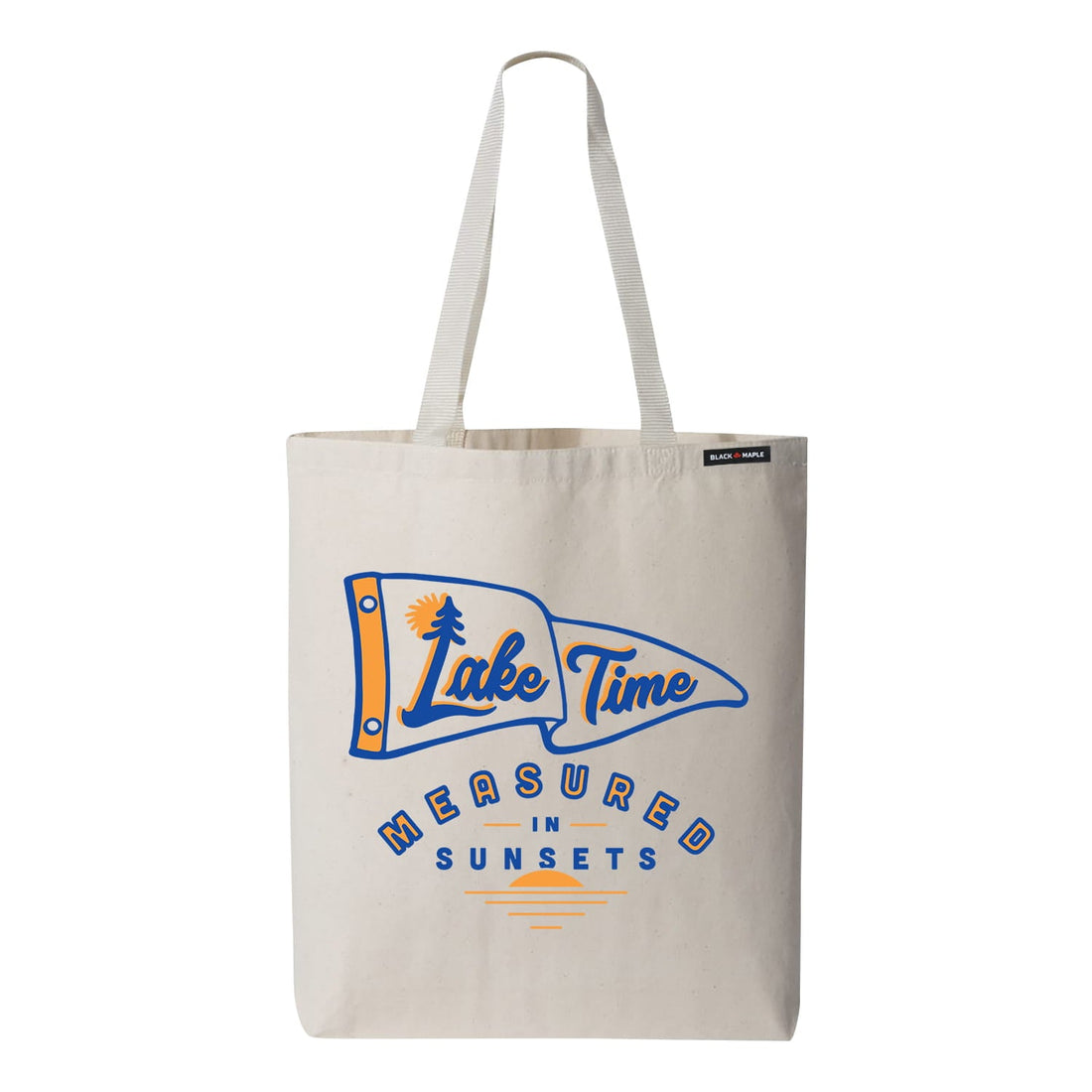 Lake Time Sunsets Tote Bag