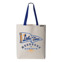 Lake Time Sunsets Tote Bag