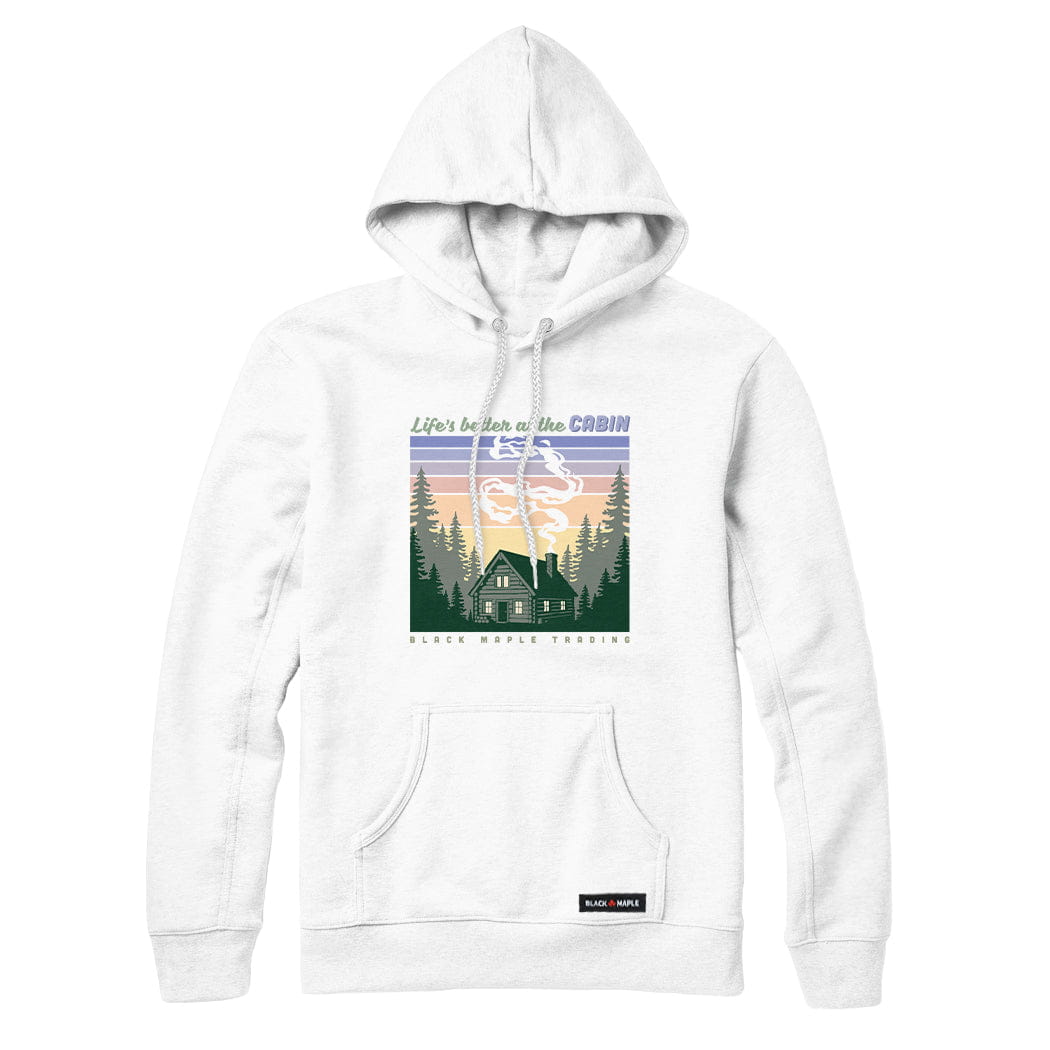 Life's better at the CABIN Sweatshirt or Hoodie
