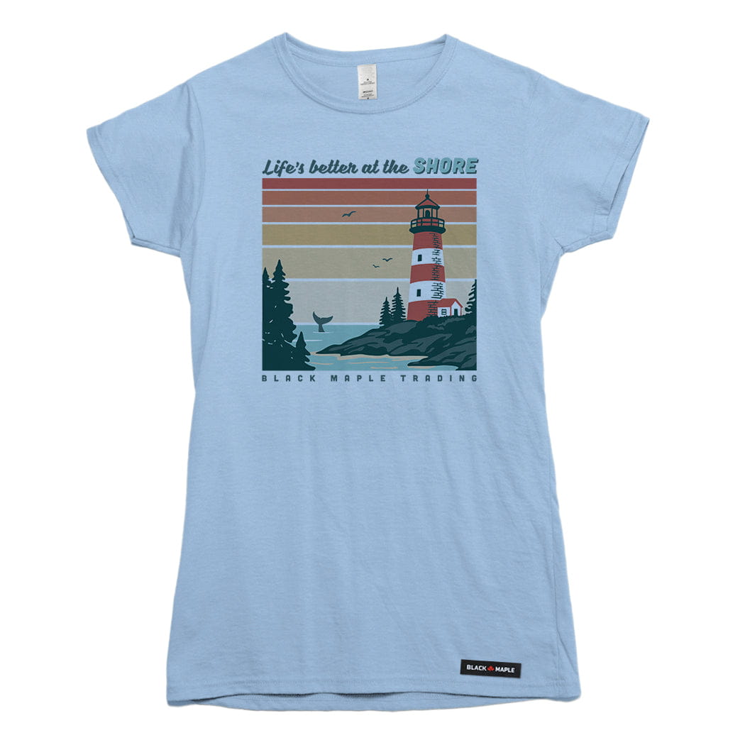 Life's better at the SHORE T-shirt