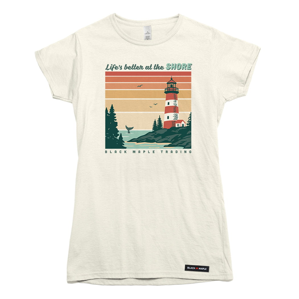 Life's better at the SHORE T-shirt