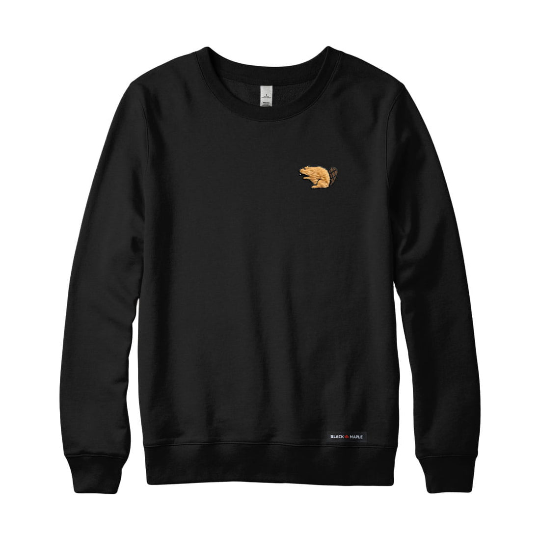 Lucky Beaver Patch Sweatshirt or Hoodie
