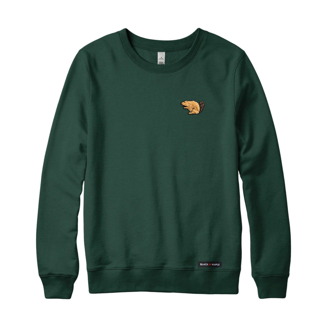 Lucky Beaver Patch Sweatshirt or Hoodie