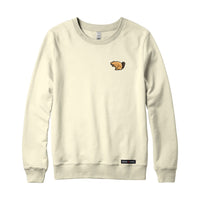 Lucky Beaver Patch Sweatshirt or Hoodie