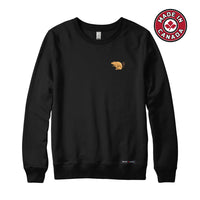 Lucky Beaver Patch Sweatshirt or Hoodie