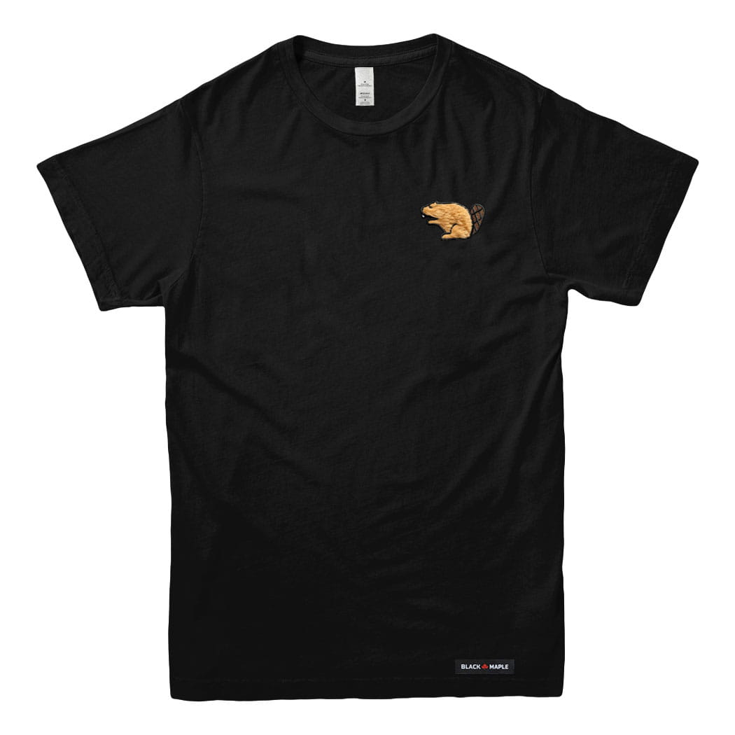 Lucky Beaver Patch T-shirt