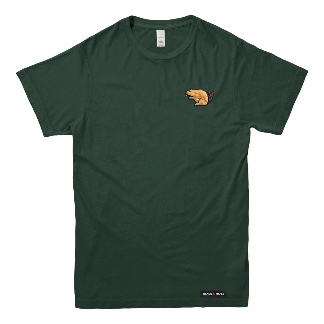 Lucky Beaver Patch T-shirt