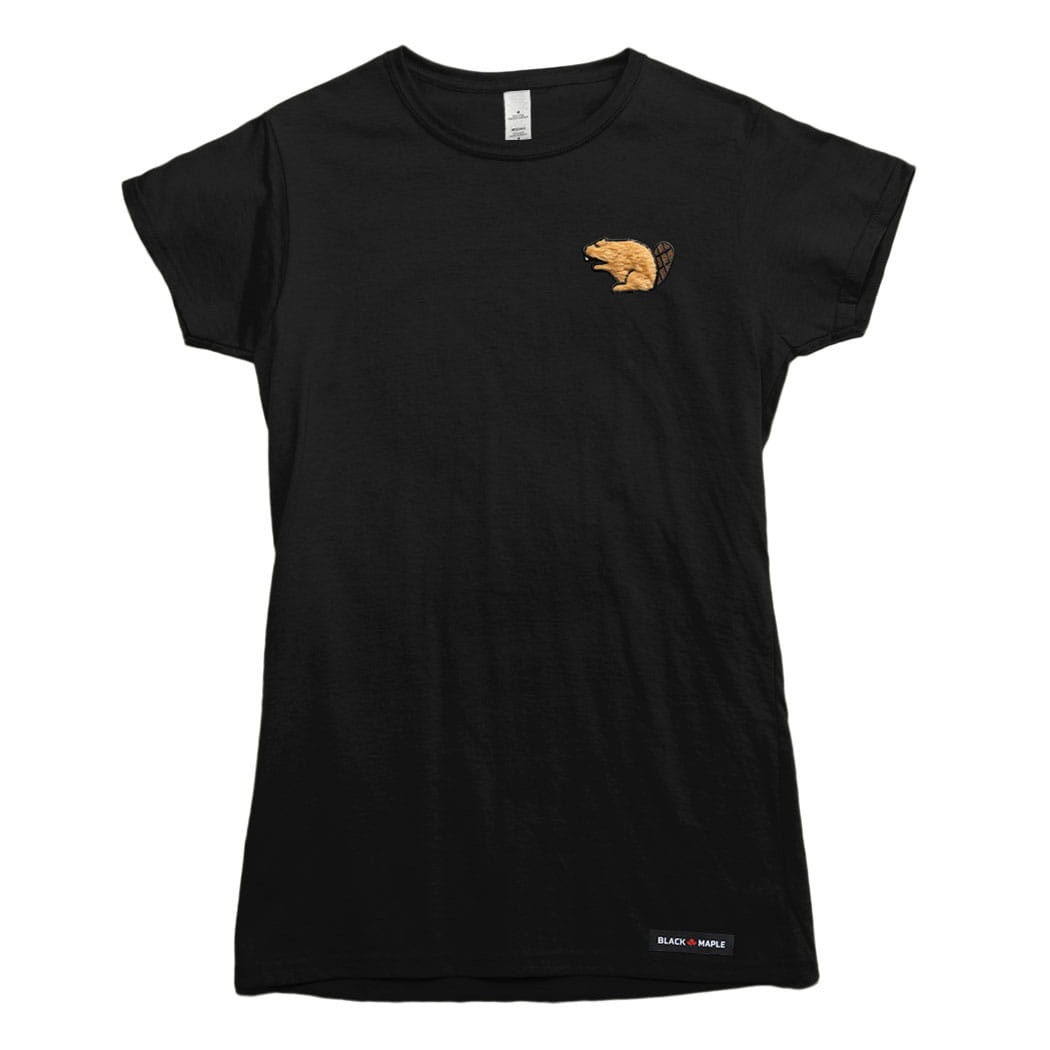 Lucky Beaver Patch T-shirt