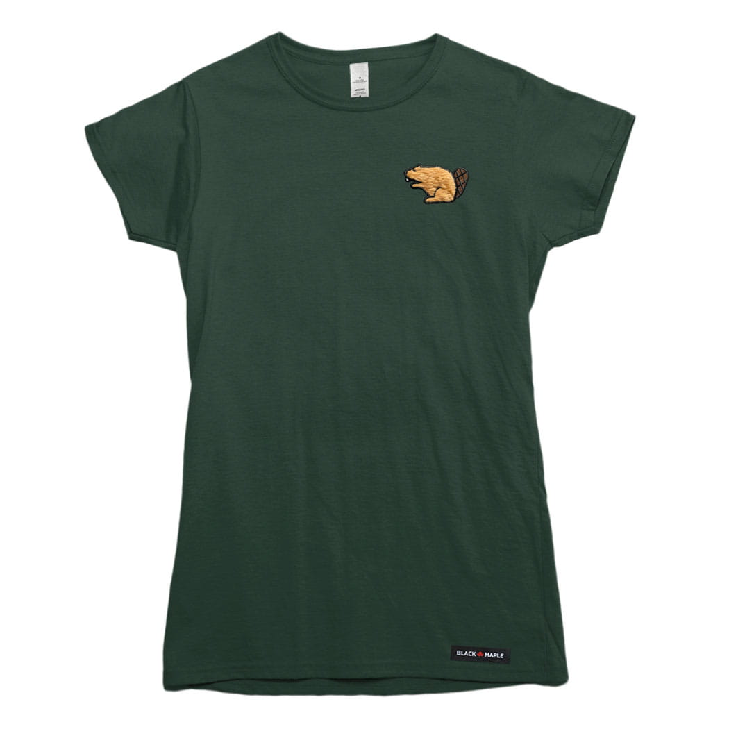 Lucky Beaver Patch T-shirt